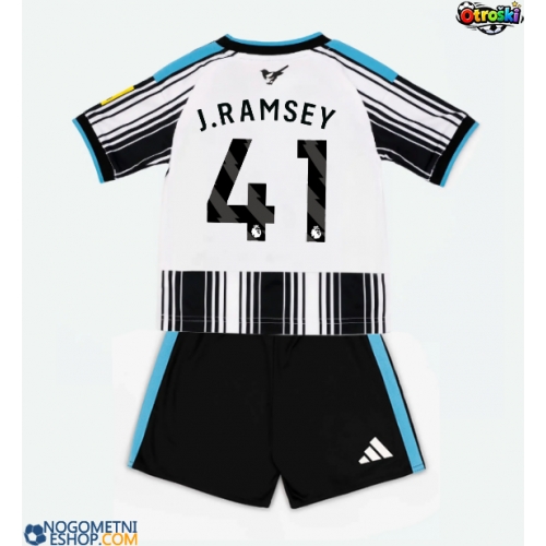 Otroški Nogometni dresi Newcastle United Jacob Ramsey #41 Domači 2026-27 Kratek Rokav (+ Kratke hlače)